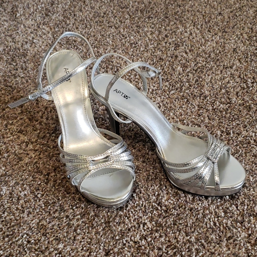 Strappy heels